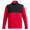 Under Armour Drive Storm SweaterFleece felpa da uomo, rosso/nero