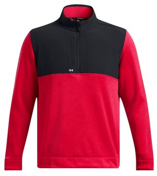Under Armour Drive Storm SweaterFleece felpa da uomo, rosso/nero