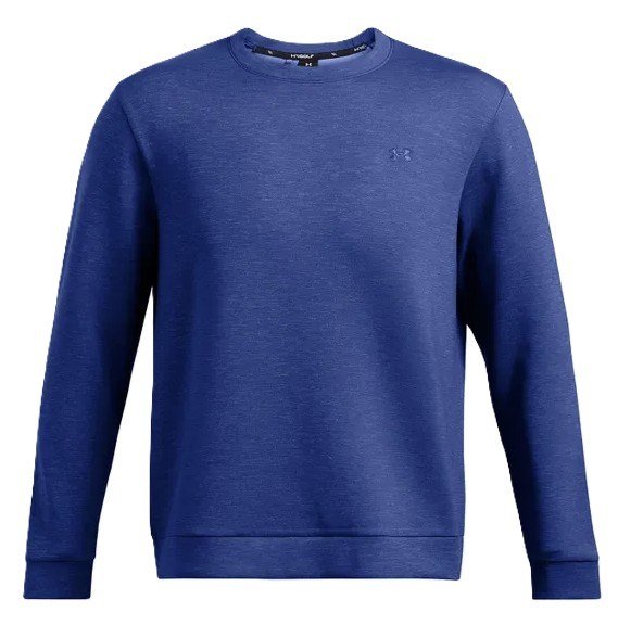 Under Armour Drive Midlayer Crew felpa da uomo, blu