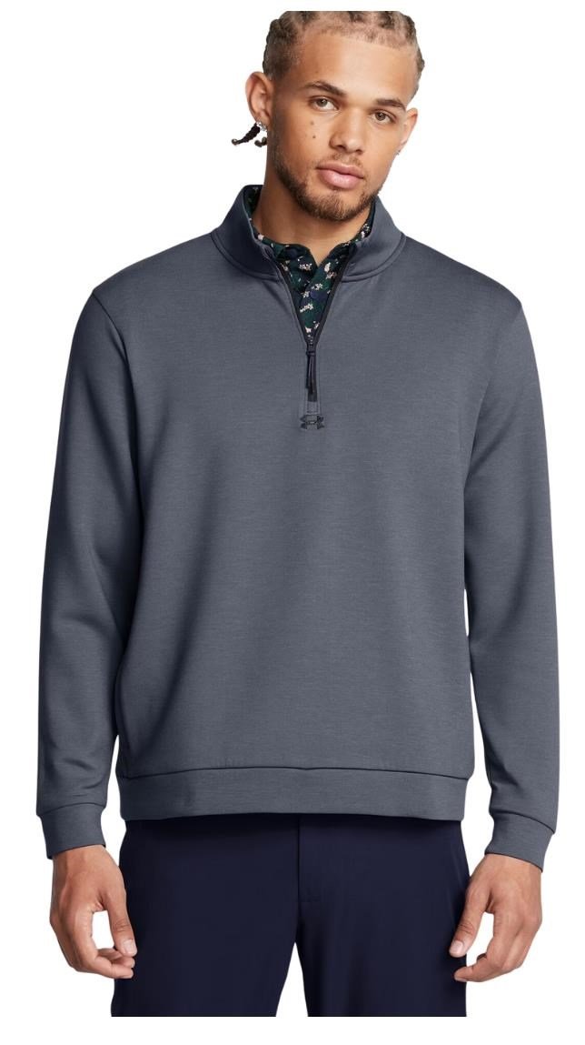 Under Armour Drive felpa uomo, downpour gray/gravel/black