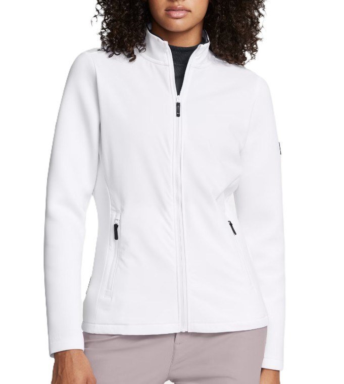 Under Armour Drive Pro Storm Hybrid full zip giacca donna, bianca