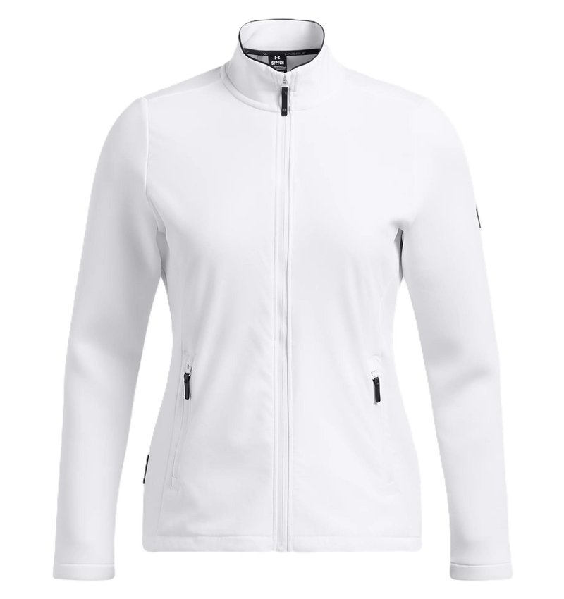 Under Armour Drive Pro Storm Hybrid full zip giacca donna, bianca
