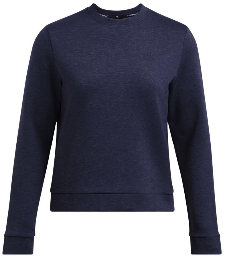 Under Armour Drive Midlayer Crew felpa donna, midnight navy