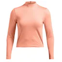 Under Armour Drive Long Sleeve Mock maglia donna, arancione flare