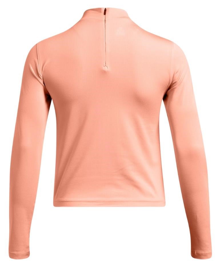 Under Armour Drive Long Sleeve Mock maglia donna, arancione flare