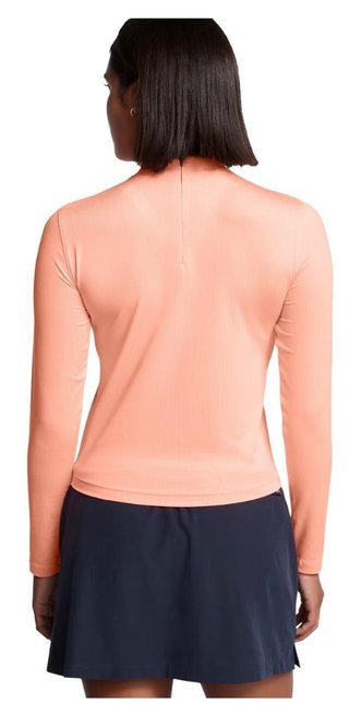 Under Armour Drive Long Sleeve Mock maglia donna, arancione flare