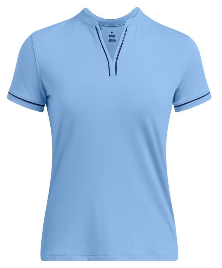 Under Armour Playoff 3.0 Novelty polo da donna, horizon blue/midnight navy