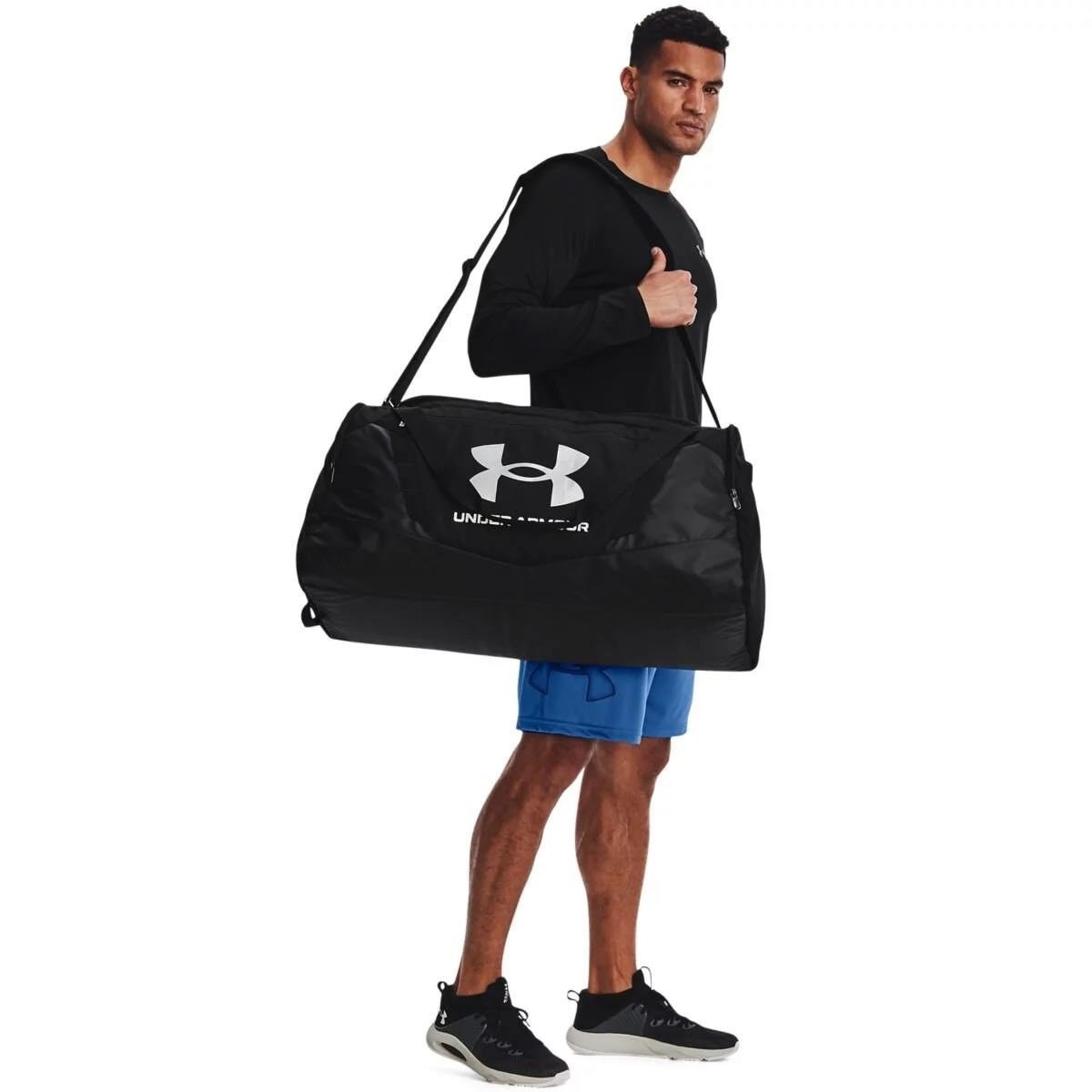 Under Armour Undeniable 5.0 Large Duffle Bag borsa da golf, nero