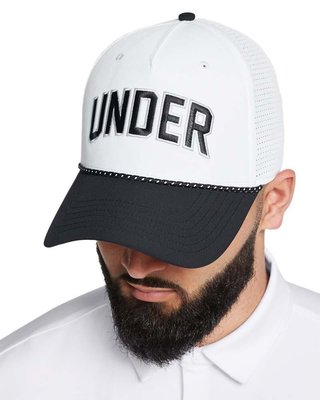 Under Armour Driver Snapback cappellino da uomo, bianco