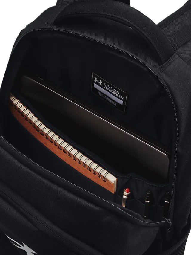 Under Armour Hustle 6.0 Backpack unisex, nero