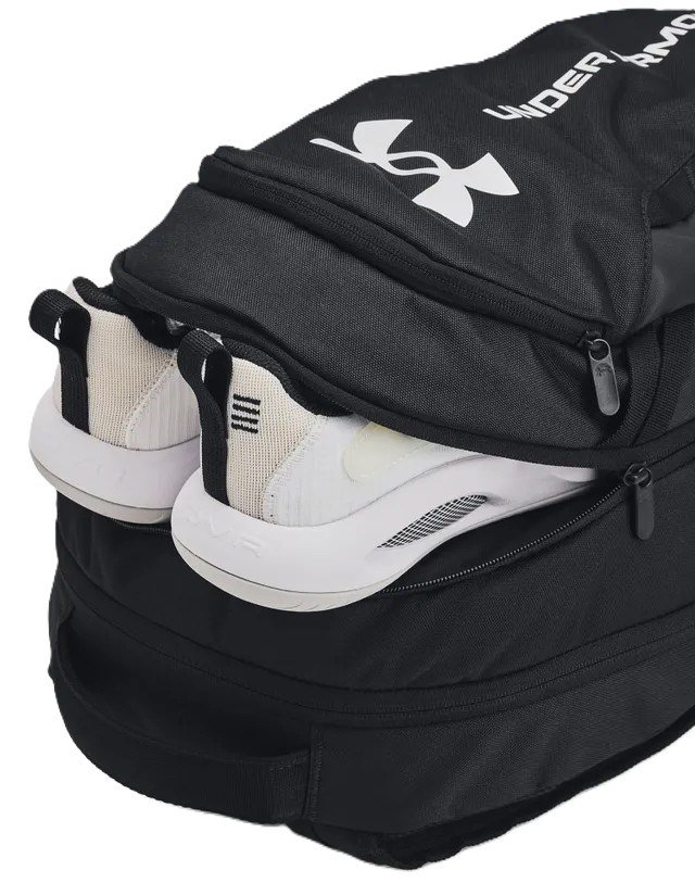 Under Armour Hustle 6.0 Backpack unisex, nero