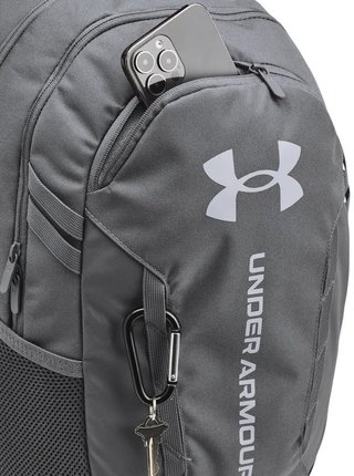 Under Armour Hustle 6.0 Backpack unisex, grigio
