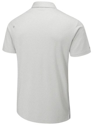 PING Halcyon Honeycomb polo da uomo, silver multi