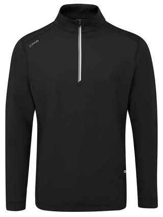 PING Latham Half Zip maglia da uomo, nera