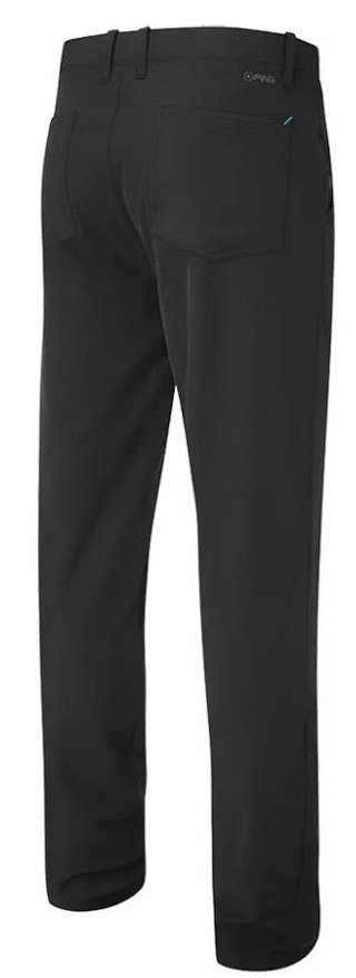 PING Alderley Slim Fit pantaloni da uomo, nero