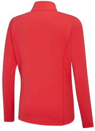 PING Aveline Half Zip donna maglia a maniche lunghe, cayenne