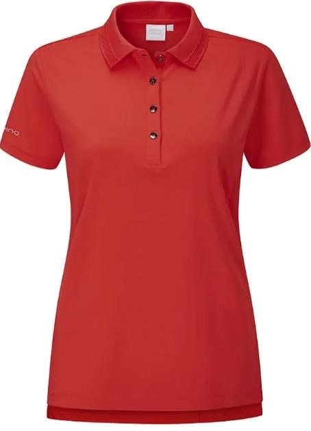 PING Sedona polo da donna, rich red