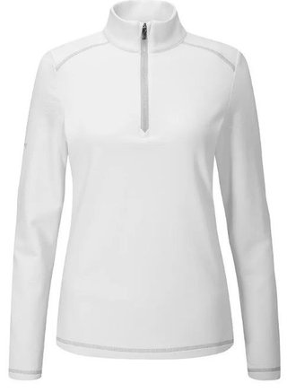 PING Sonya Fleece felpa donna, bianca