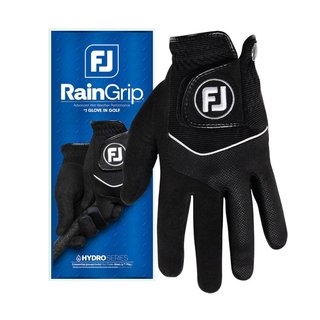FootJoy RainGrip 24 guanto da golf uomo, nero