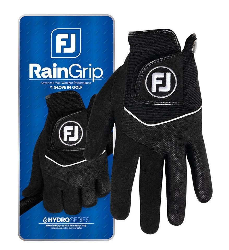 FootJoy RainGrip guanto da golf donna, nero
