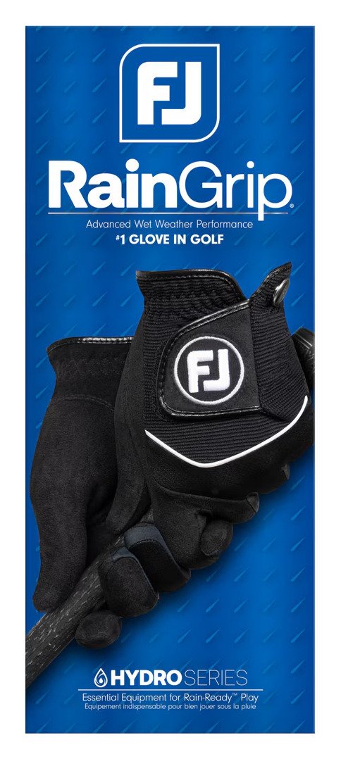 FootJoy RainGrip guanto da donna (1 paio), nero