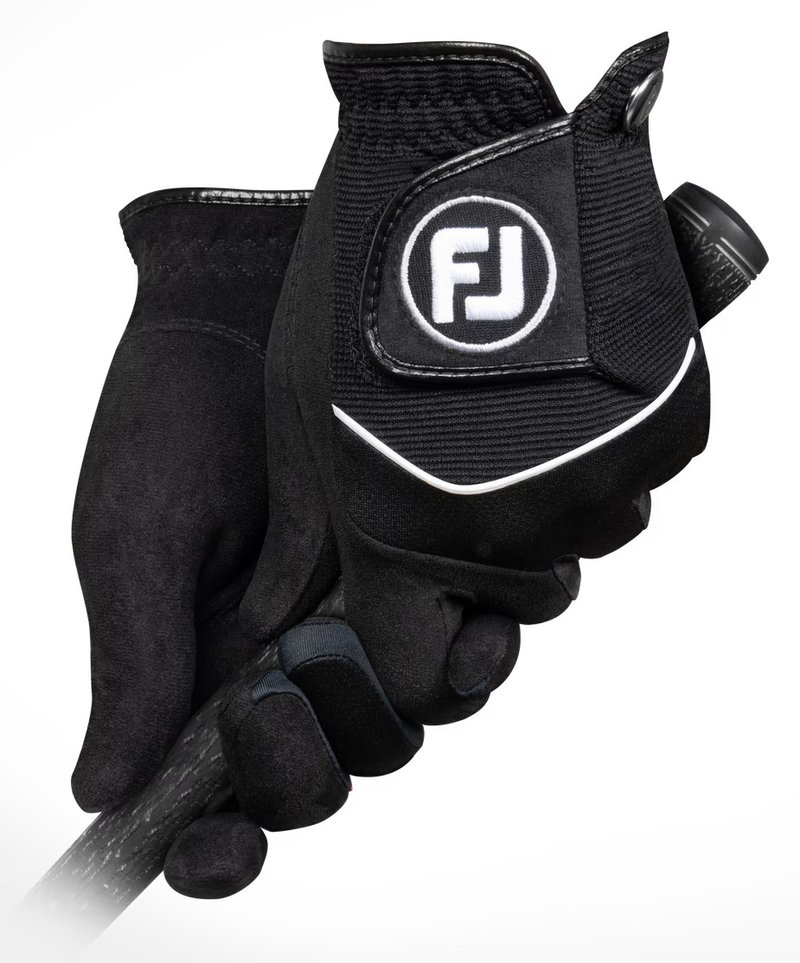 FootJoy RainGrip guanto da donna (1 paio), nero