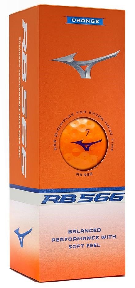 Mizuno RB 566 palline da golf, arancioni