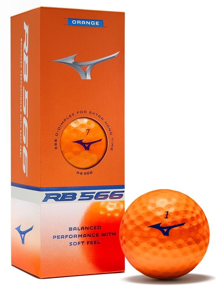 Mizuno RB 566 palline da golf, arancioni