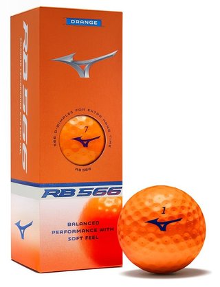 Mizuno RB 566 palline da golf, arancioni