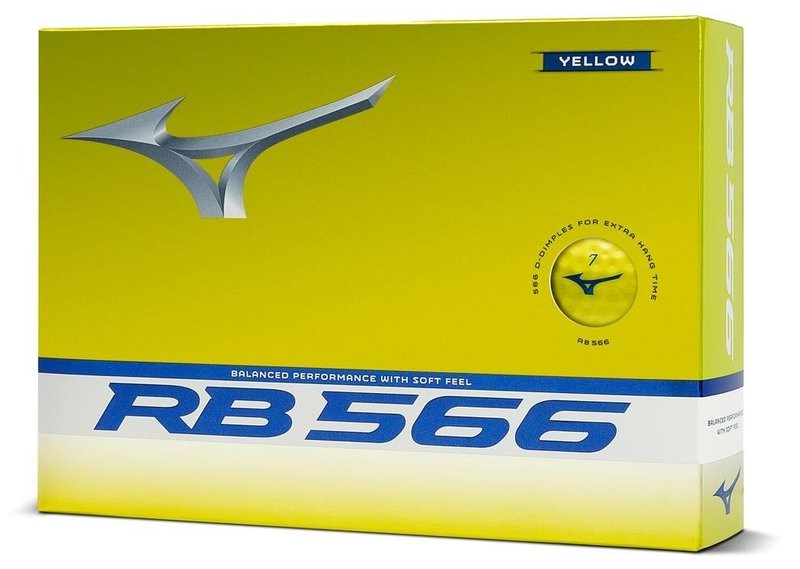 Mizuno RB 566 palline da golf, gialle