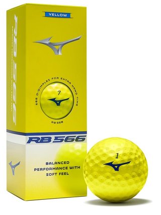 Mizuno RB 566 palline da golf, gialle