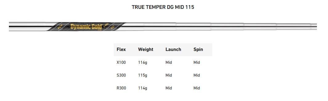 TaylorMade P7CB ferri da uomo, acciaio