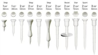 Lignum Ecoline Next Step Tee 57mm (2 1/4"), 12 pezzi