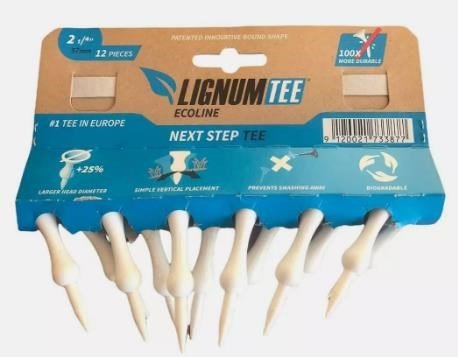 Lignum Ecoline Next Step Tee 57mm (2 1/4"), 12 pezzi