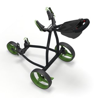 Big Max Blade IP 2.0 carrello manuale, nero/lime