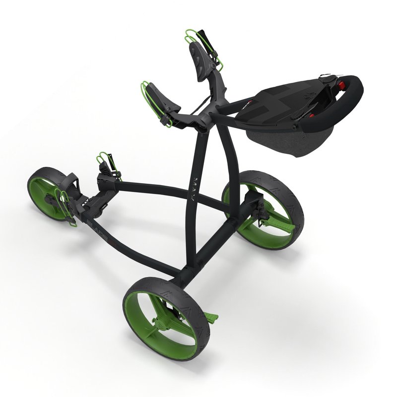 Big Max Blade IP 2.0 carrello manuale, nero/lime