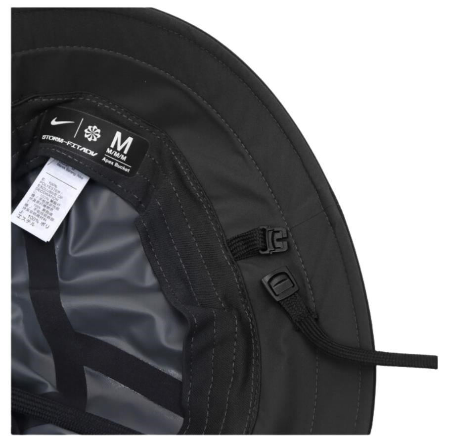 Nike Storm-Fit Apex cappello bucket 2024, nero/antracite