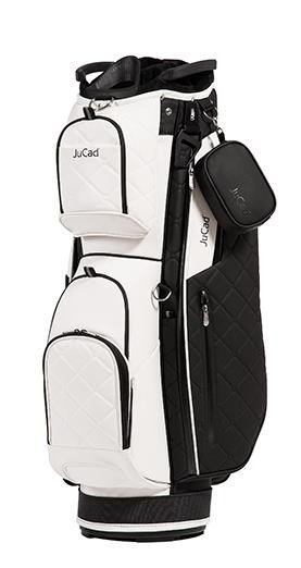 JuCad First Class cart bag, nero/bianco