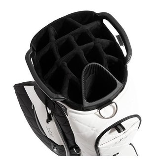 JuCad First Class cart bag, nero/bianco