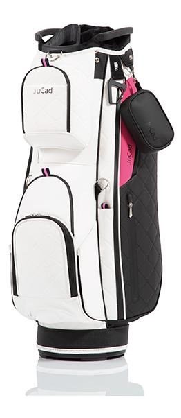 JuCad First Class cart bag, nero/rosa