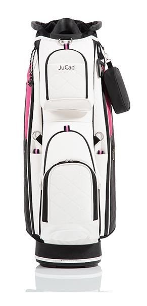 JuCad First Class cart bag, nero/rosa