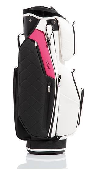 JuCad First Class cart bag, nero/rosa
