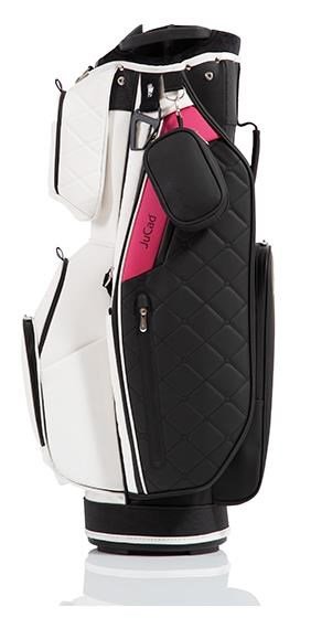 JuCad First Class cart bag, nero/rosa