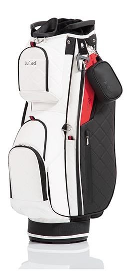 JuCad First Class cart bag, nero/rosso