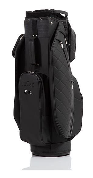 JuCad First Class cart bag, nero/rosso