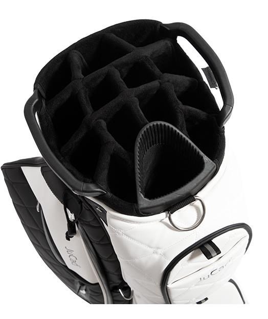 JuCad First Class cart bag, nero/rosso