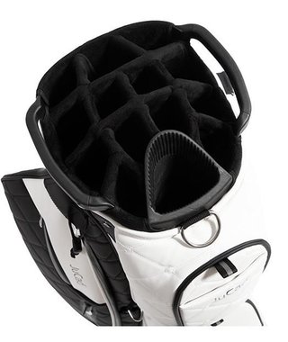 JuCad First Class cart bag, nero/rosso