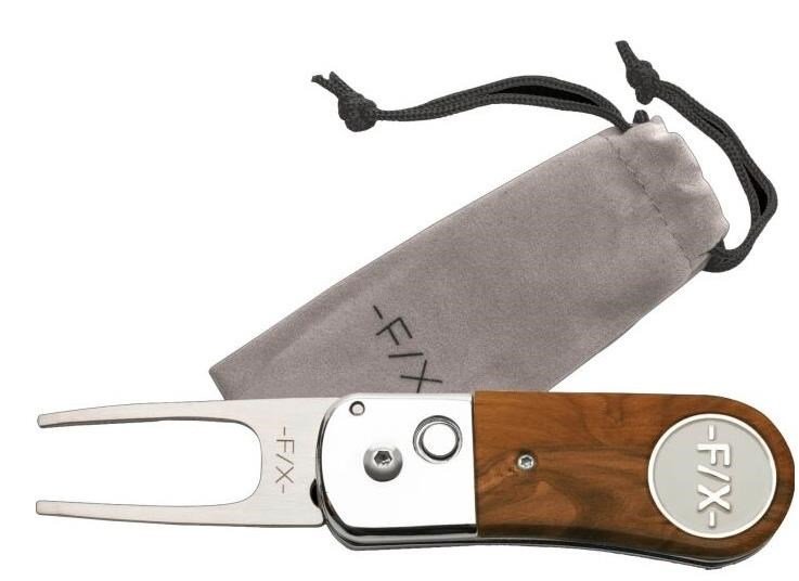 Lignum F/X pitchwork with marker, rose wood/chrome