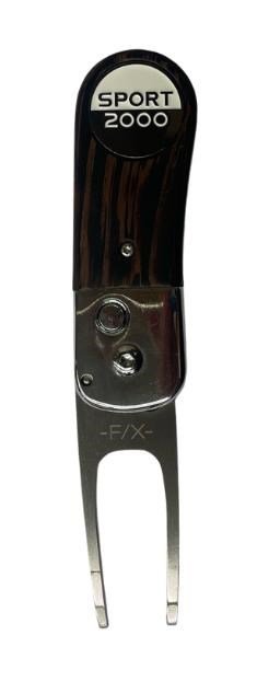 Lignum F/X pitchwork with marker, walnut/chrome