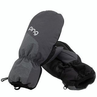 PING Golf Ping Cart Mittens 241 guanti invernali da golf donna, nero